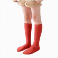 thumbnail image 2 of Toddler Kids Knee High Socks Non Slip Boy Girls Seamless Long Stockings for Toddler to Teen 1-15 Years Kids, 2 of 4