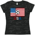 thumbnail image 3 of Inktastic USA Soccer Women's T-Shirt, 3 of 5
