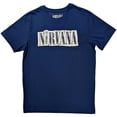 thumbnail image 1 of Nirvana  Adult Box Logo T-Shirt, 1 of 1
