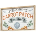 thumbnail image 4 of Northlight Carrot Patch Wooden Wall Sign - 15.75", 4 of 6