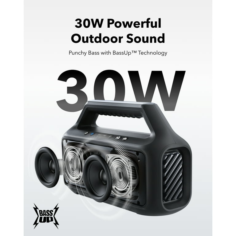 Soundcore Boom 2 SE Outdoor Speaker, 30W, BassUp Technology, 18H