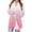 Pink, variant on Trendy Womens Fall Fashion Western Tops for Ladies Open Front Cardigan Pullover Plus Size Tops Long Sleeve T Shirts Gradient Color Sweatshirts Loose Tunic Black M