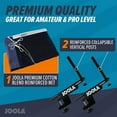 JOOLA Avanti Table Tennis Net and Post Set, Black
