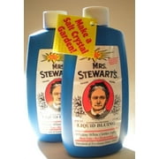 PACK OF 2 BOTTLES - Mrs. Stewart's Concentrated Liquid Bluing - 8 Fl oz each bottle