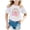 A4-White, variant on Hessimy Girls' Short Sleeve Shirts Kids Crewneck T-Shirts Summer Tops Basic Tees(White,5-6 Years)