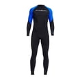 thumbnail image 1 of Soidarity Men Diving Wetsuit for Water Sports Back Suit Full Body Surf Warm Wet Zip Deportes acuáticos azul METRO, 1 of 1