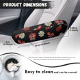 thumbnail image 7 of Yuyamidu Ladybird Car Front Seat Armrest Covers Daisy Car Seat Armrest Decorative Accessories Reusable Auto Armrest Protector Covers for Most Vehicles, 7 of 7