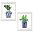 thumbnail image 2 of Gango Home Decor Modern In Your Vase I & II; Two 12x16in Art Prints in White Frames, 2 of 6