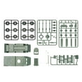 thumbnail image 4 of Kits de modelos de vehículos a escala 1/72 Adorno Miniatura Coche Juguete Camión de transporte Juguete para Verde, 4 of 9