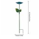 thumbnail image 3 of Comedero para pájaros de hierro para exteriores, decoración de jardín, arreglo floral, estilo europeo., 3 of 7