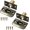 Bronze, variant on Closet Ball Door Catch Hardware  2 Pack French Door Ball Catch Closet Ball Latch for Top of Door Adjustable Ball Catch Drive in Ball Latch for Invisible Pantry Ball Bearing Door Latch Black