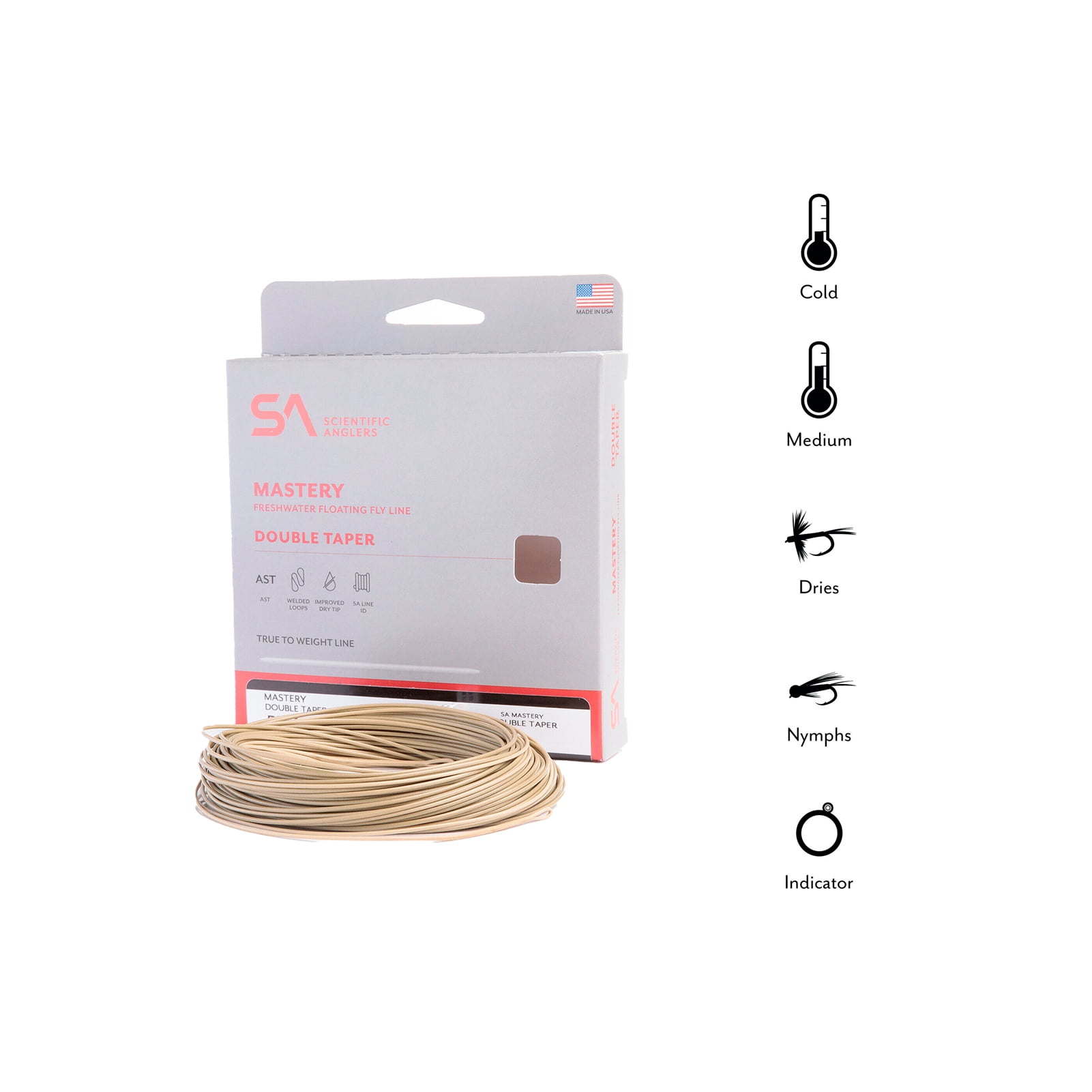 Scientific Anglers Mastery Double Taper Fly Line | DT5F