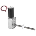 thumbnail image 1 of Motor Worm Gearbox High Torsion 8mm Screw Shaft with Flange for Electric WindowReduction Ratio 100, 1 of 4