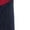 NAVY, SCARLET, WHITE, variant on Striped Baseball Sock - NAVY, SCARLET, WHITE - M