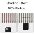 thumbnail image 5 of Yarn Dyed Cordless 100% Blackout Roman Shades, 5 of 5