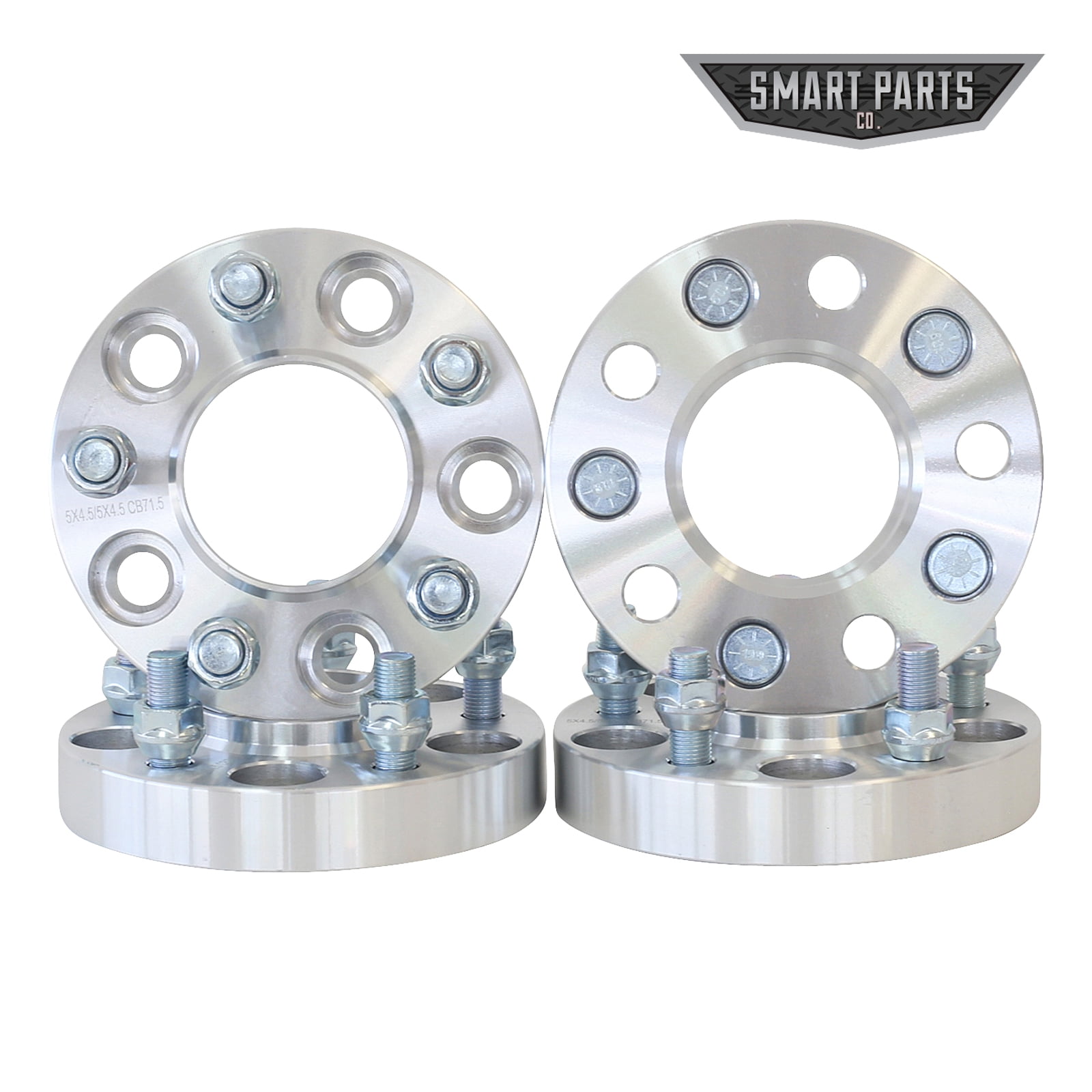 4 QTY Wheel Spacers 25mm 5x4.5 (5x114.3) bolt patterns, 12x1.5 studs