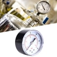 thumbnail image 2 of Manómetro de 50 mm con dial y conexión trasera BSPT de 1/8" para aire, agua, petróleo y gas (0-60 PSI, 0-4 Bar), 2 of 7