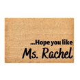 thumbnail image 2 of JUNWELL Rug Hopes You Like Ms Rachels Doormat Housewarming Gift Front Door Decor Good Doormat Funny Door  Porch Decor Closing Gift, 2 of 9