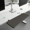 thumbnail image 6 of Desk Extender Tray Computer Table Armrest Foldable Sturdy Wood Metal Attachment for Home Office Use, 6 of 8