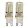 thumbnail image 1 of 2pcs G9 LED Bulbs Professional 64LEDs High Brightness Ceramics Light Bulbs for Chandelier Lighting 3W AC110V, 1 of 5
