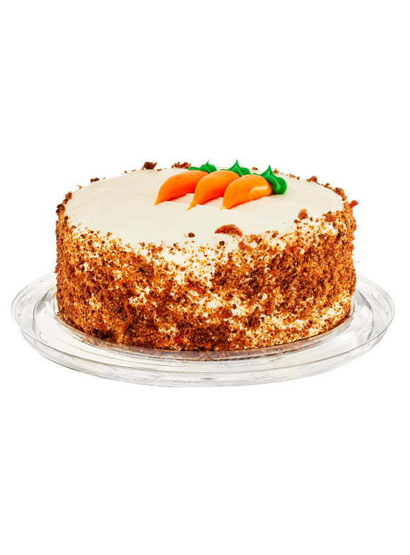 Freshness Guaranteed Carrot Cake with Cream Cheese Icing, 36 Ounces, Refrigerated, Base and Dome, Regular
