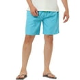 thumbnail image 4 of Unique Bargains Men's Summer Casual Beach Elastic Waistband Mesh Lining Board Shorts 30 Light Blue, 4 of 6