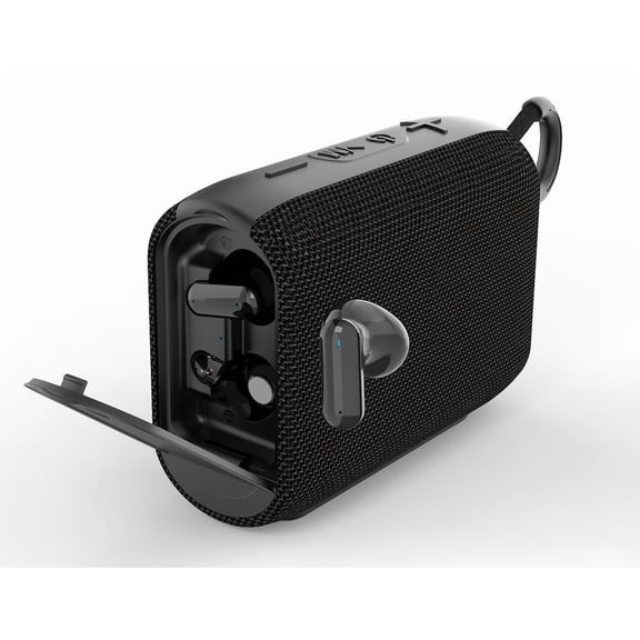 Bluetooth Speaker Headset Two-in-one Small Square Outdoor