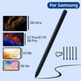 thumbnail image 2 of For Samsung Tablet Stylus S Pen Tab S8 S8+ S8 Ultra S7 FE S7+ S6 Lite With Replacement Tip sky blue, 2 of 7