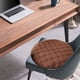 thumbnail image 4 of Cojín redondo de felpa, cojín para silla tatami, cojín para suelo, taburete redondo, mesa de comedor, silla de comedor, cojín redondo, cojín para asiento de invierno, 4 of 4