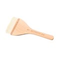 thumbnail image 1 of Kearding Pincel de pelo de cabra blanco suave, pinceles para fregar, pinceles para pintar al óleo, para lavar, fondo, trabajo, acuarela, 6 Type2 NO2, 1 of 6