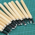 thumbnail image 5 of 12pcs Wood Carving Chisels Knife for Basic Wood Cut DIY Tools and Detailed Woodworking Gouges Hand Tools GYH (12PCS), 5 of 7