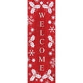 thumbnail image 3 of LaPoint, Annie 7x14 Black Modern Framed Museum Art Print Titled - Christmas Welcome, 3 of 5