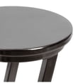 thumbnail image 6 of Kate and Laurel Aja Modern Metal Round Drink Table, 9 x 9 x 22, Gray Gunmetal, Decorative Geometric Pedestal Table with Circular Tabletop for Use as Metal Indoor Plant Stand, 6 of 8