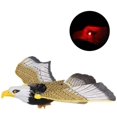 thumbnail image 3 of 1 pieza de águila voladora eléctrica, juguete electrónico para mascotas, simulación giratoria, pájaro volador con música ligera, 3 of 5