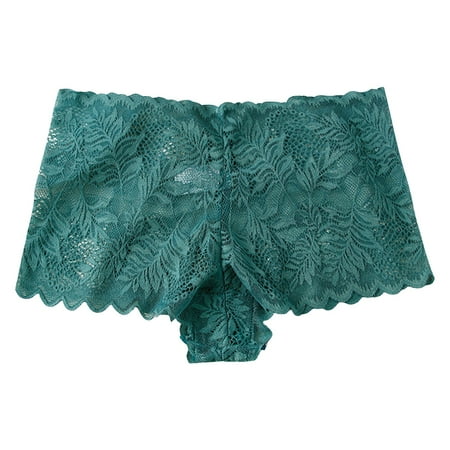 

Tosmy Women s Panties Women Lace Boyshort Lace Panties Low Rise Underwear Ladies Comfortable Underpants Female Lingerie Underwear For Women