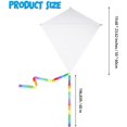 thumbnail image 4 of 32 Pieces DIY Blank Kites for Kids, Including 10 Diamond Shape Graffiti Kites 10 Kite Lines 12 Colored Pens Children Drawing Kites Decorations Coloring Kites Party Assembly Outdoor Beach Activity, 4 of 8