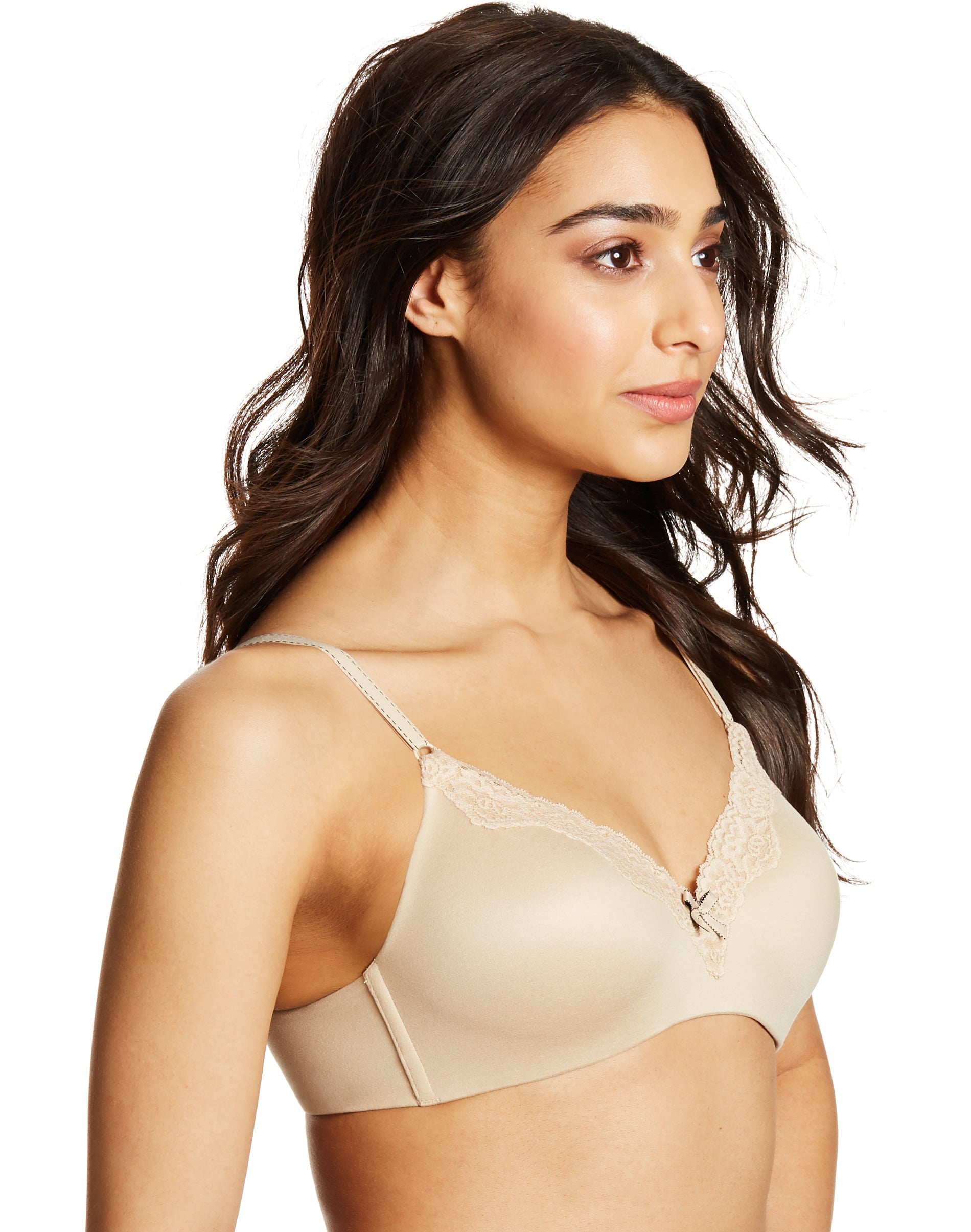 Maidenform Wire-Free Lift Bra Comfort Devotion Ultimate Lace-Trim Women's 09456