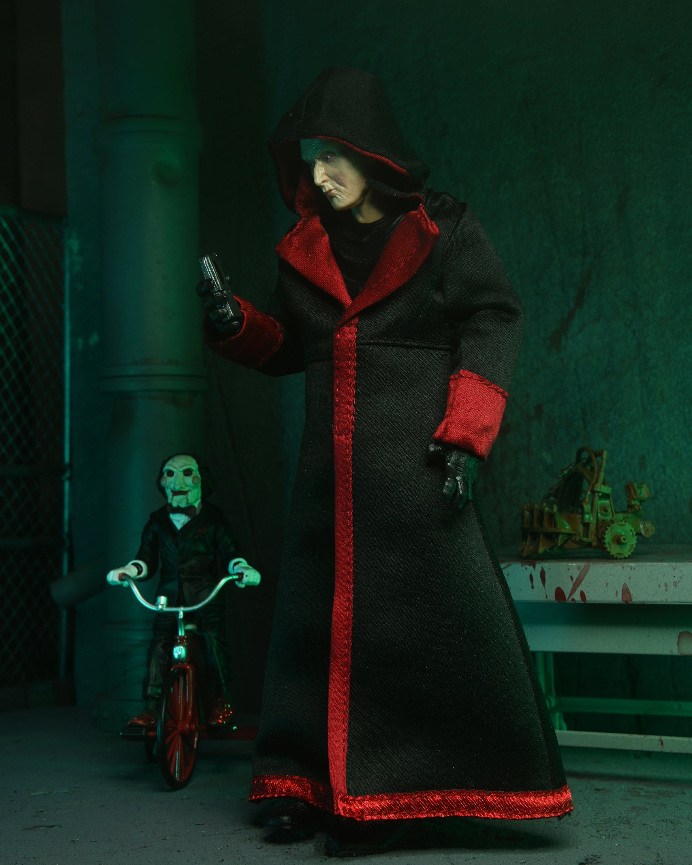 SAW Jigsaw Killer フィギュア Saw Ultimate Jigsaw Killer with Red Robe 7