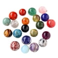thumbnail image 3 of Bola de cristal blanco de 4 cm, bola de cristal amarillo, piedra original pulida, matriz de siete estrellas, adornos de bola de Feng Shui para el hogar y la oficina, 3 of 4