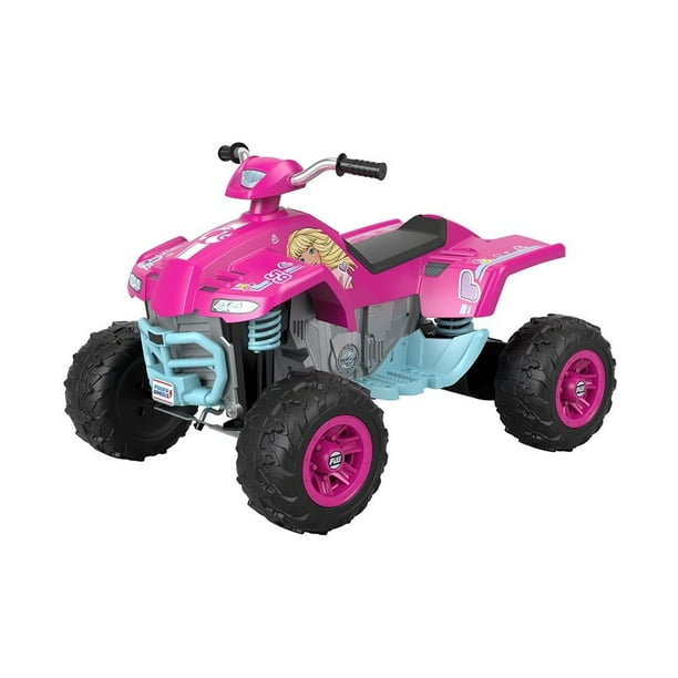 Vehículo Montable Power Wheels Barbie ATV Bodega Aurrera en línea