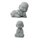thumbnail image 1 of Monje Estatua de Buda,Bebé Monje Buda Estatua Pequeño Monje Estatuilla Decoración, Home Esculturas en miniatura, Speak No Evil Figura Fengshui, 1 of 9