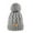 Silver, variant on TYGHBN Womens Winter Ribbed Cap Knit Pompom Soft Warm Hat Winter Pack Gear Hat Cap Winter Cycling Winter Hat Toboggan Snow Ear Warmer Hat Bears Winter Hat for Men Hat Men Winter Aviation Hat Mens Ear