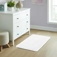 thumbnail image 2 of Yafa Home Fashion 1 Piece Solid Microfiber Soft Bathroom Rug , Non-Slip TPR Backing, 2 of 4