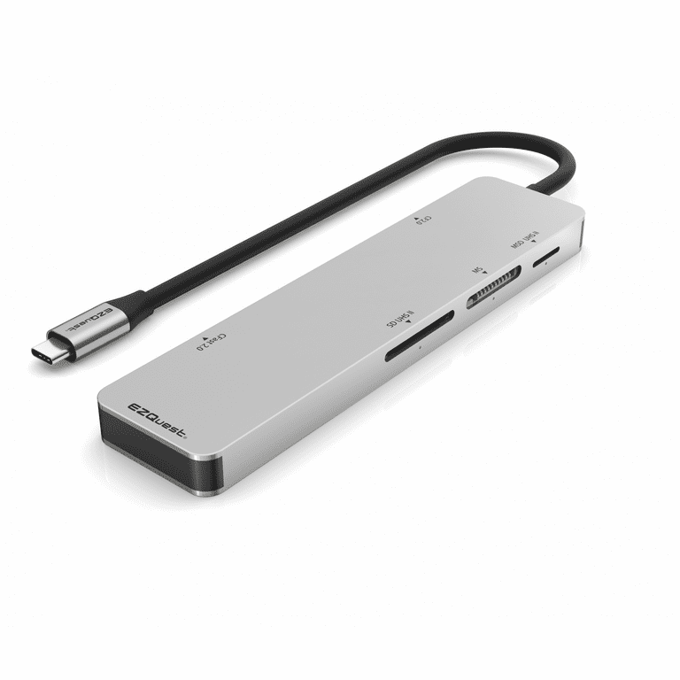 USB-C CFast 2.0 Card Reader 5 Ports with UHS II SD/Micro SD