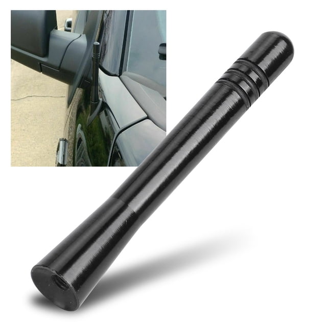 Antena de señal, antena de metal corta para automóvil de 4 pulgadas Antena de señal para automóvil Resultados impresionantes
