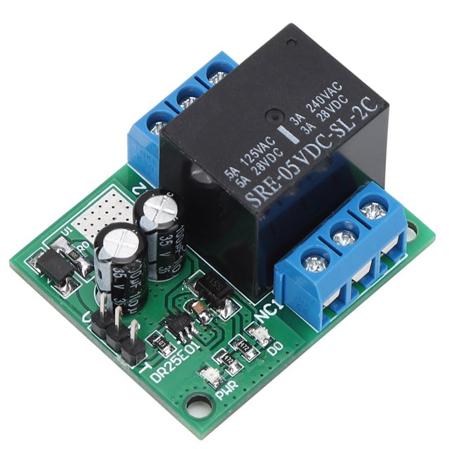 Pole Charge Contrôleur Industriel ForwardDR25E01 DPDT Module Relais Double Pôle Double Jet Auto Verrouillage Bistable Relais Carte