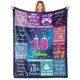 thumbnail image 1 of LHSHID Paready 18th Birthday Blanket Soft Flannel Throw Blanket Lightweight Cozy Birthday Blanket for Boys Girls Adults Comfortable Bed Blanket for Sofa Living Room Home Camping Couch 60x80in, 1 of 6
