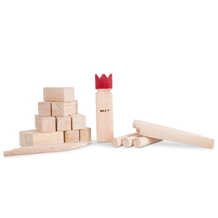 Bolaball Solid Wood Kubb Set 21 Pieces And Durable Carrying Case Bolaball Solid Wood Kubb Set 21 Pieces And Durable Carrying Case