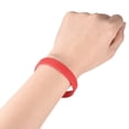 thumbnail image 5 of Uxcell Silicone Wristbands 8 Inch Circumference 1/2 Inch Width, Red 12 Pack, 5 of 6