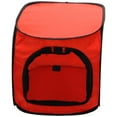thumbnail image 3 of Redmon Pet Partners 41.5 Inch Portable Foldable Pop Up Pet Crate, XL, Red, 3 of 5